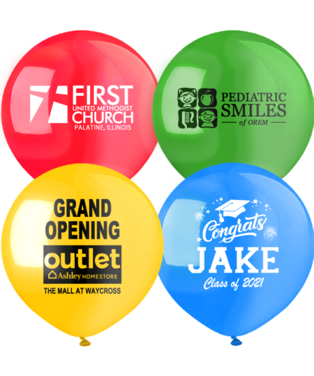17 inch custom balloons