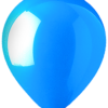 Blue Happy Heavenly Birthday Balloons