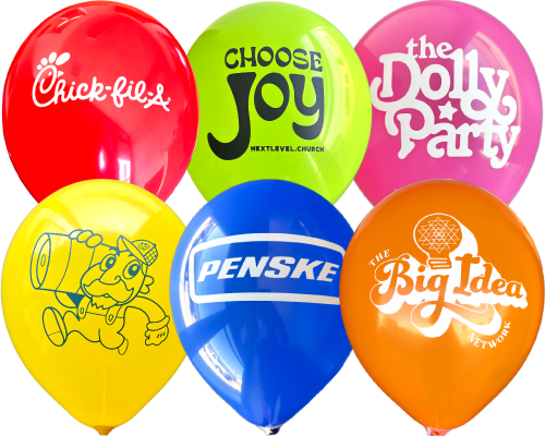 12 inch Custom Balloons Latex
