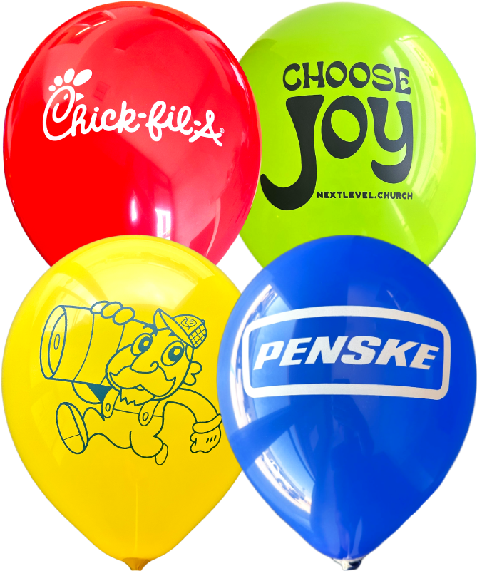 12-inch Custom Balloons Latex