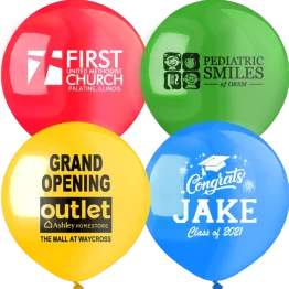 Custom Jumbo Round Balloons