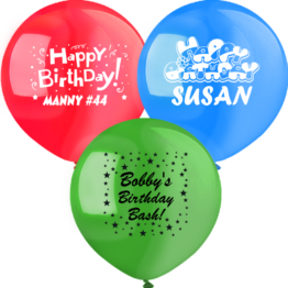 17 inch Customized Jumbo Birthday Balloons
