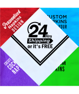 Custom Logo Napkins | 24-Hour Shipping or It's Free
