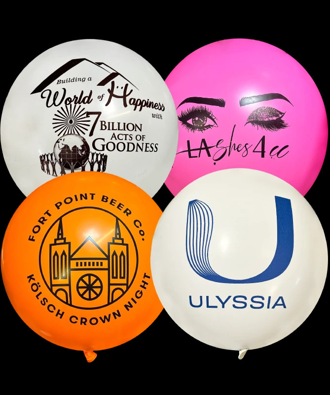 Customized Giant Balloons.