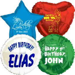 Birthday Mylar Balloons