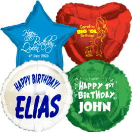 Birthday Mylar Balloons