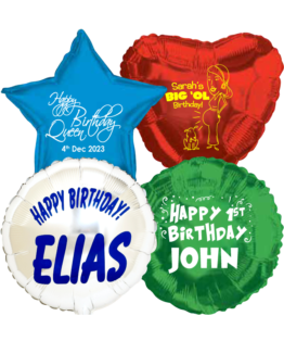 Birthday Mylar Balloons
