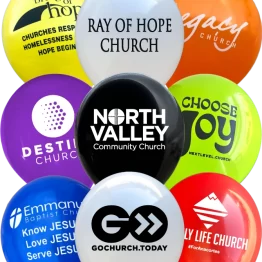 Custom Church Balloons