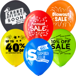 Customizable Business Designs Balloons