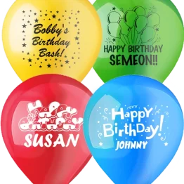 Customizable Designs Balloons