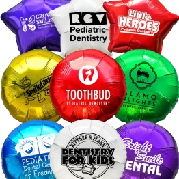 Dental Practice Logo Balloons