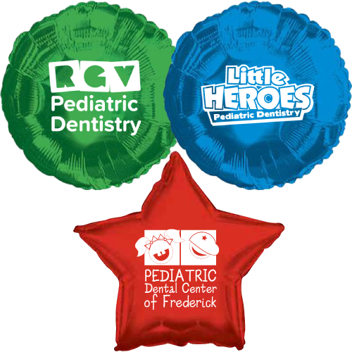 Dental Practice Logo Balloons