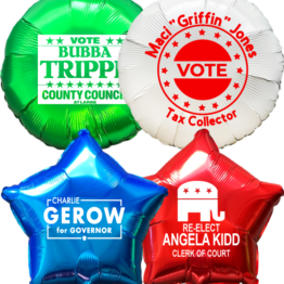 Election Campaign Balloons