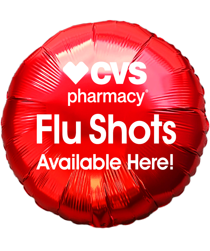 Flu Shots Balloons
