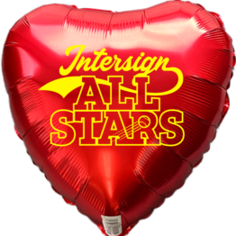 Logo Heart Shape Balloons