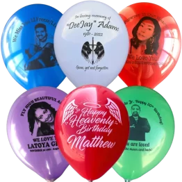 Happy Heavenly Birthday Balloons