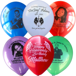 Memorial Balloons Latex