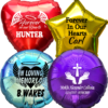 Memorial Mylar Balloons