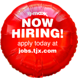 Now Hiring Balloons