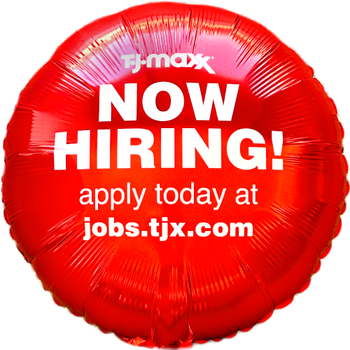 Now Hiring Balloons