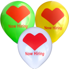 Now Hiring Balloons