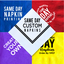 Same Day Custom Napkins