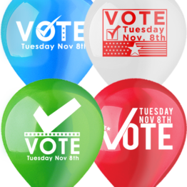 VOTE Balloons Latex