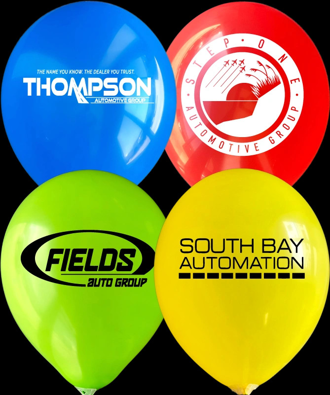 Auto Dealer Balloons Latex