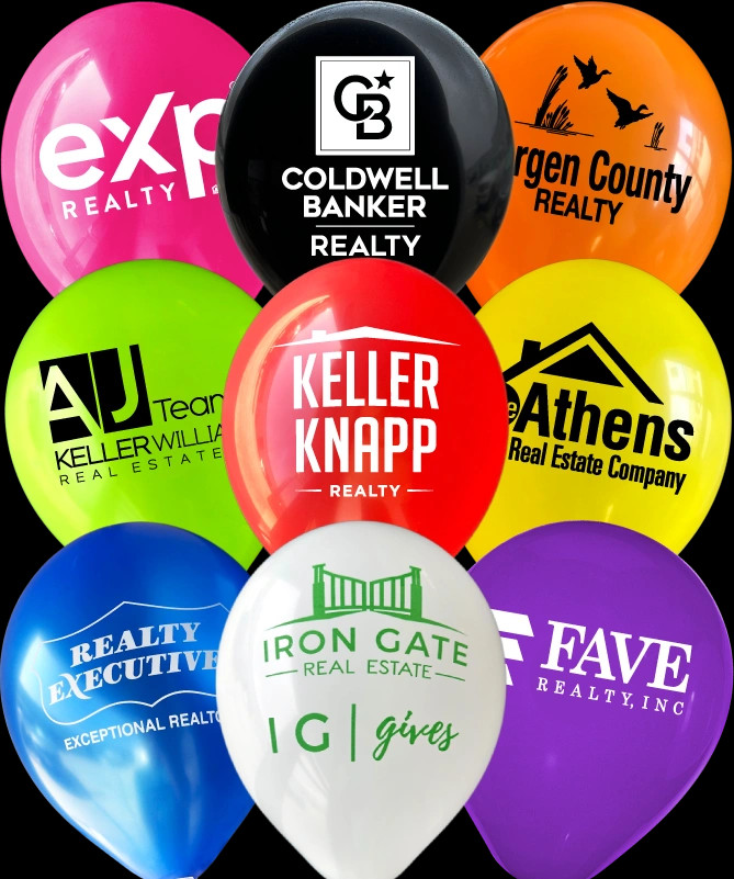 Custom Real Estate Balloons.