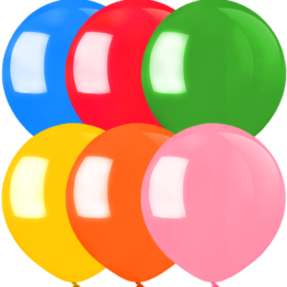 17 inch Latex Balloons Assortment 669 X 801