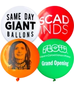 Custom Giant Balloons delivered same day.