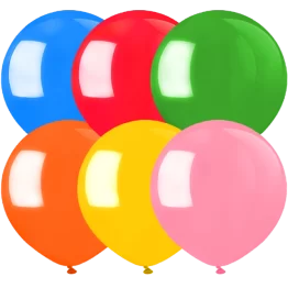 17" Latex Balloons unprinted 50/Pk