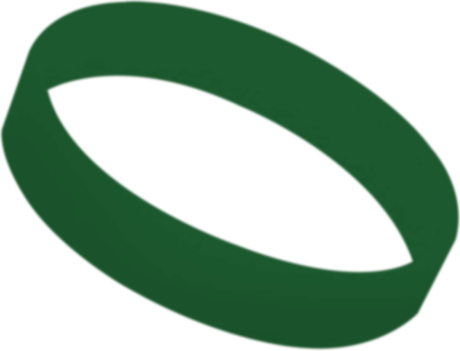 Dark Green Wristbands