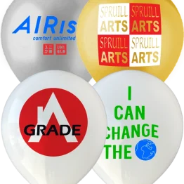 Custom Latex Balloons Multi-Color Imprint