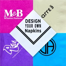Custom Napkins Design Your Own Napkins