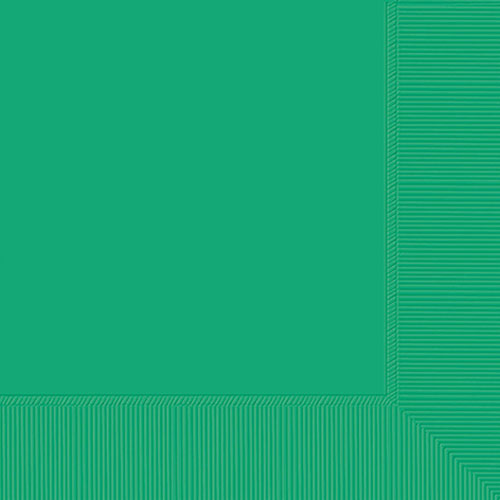 Festive Green Custom Napkins Same Day Printing