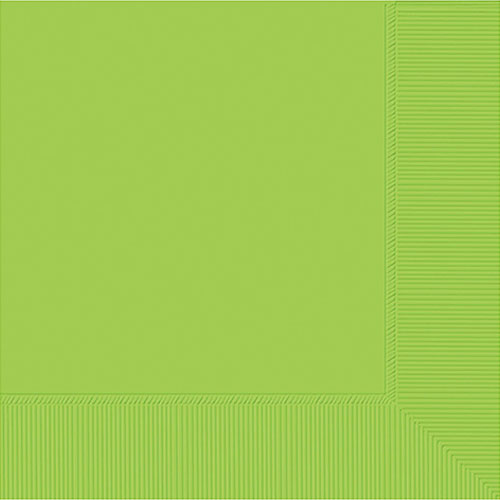 Kiwi Green Custom Napkins Same Day Printing