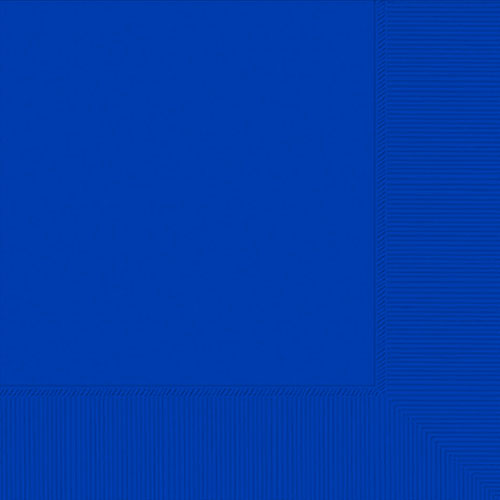 Royal Blue Custom Napkins Same Day Printing