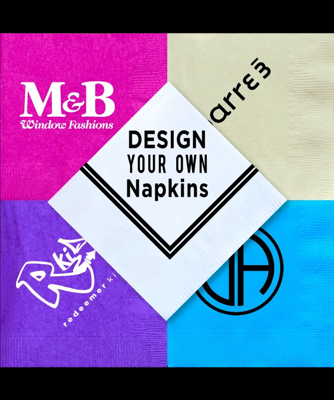 Design Your Own Custom Napkins.