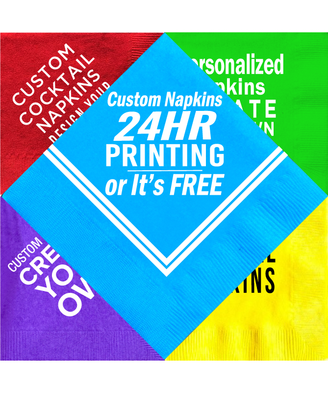 personalized napkins | distinctive, customized, made to order