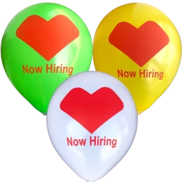 Now Hiring Balloons