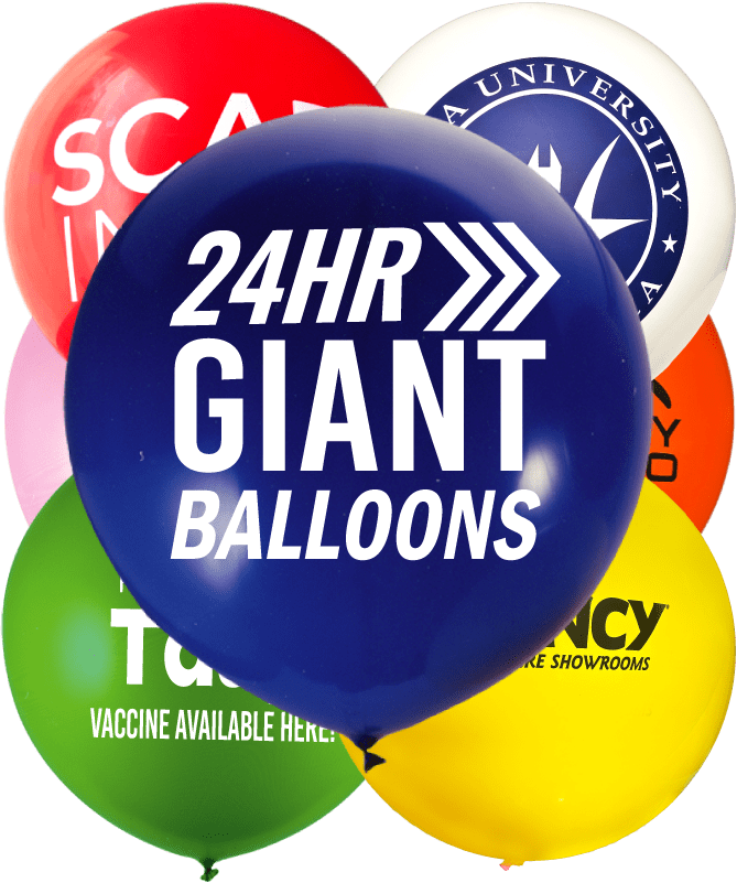 24 Hours Giant Balloons