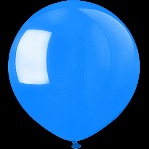 Blue Balloon in Round Shape.